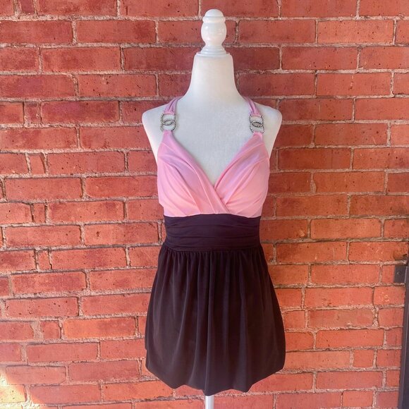 bubble hem party dress - Picture 1 of 9